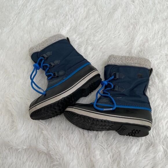 Women Sorel Yoot Pac Waterproof Winter Boots in Blue Size US 5 - Picture 4 of 11